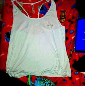 💋5/20 gilligan&O'Malley "I Do" sleep tank XL